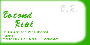 botond ripl business card